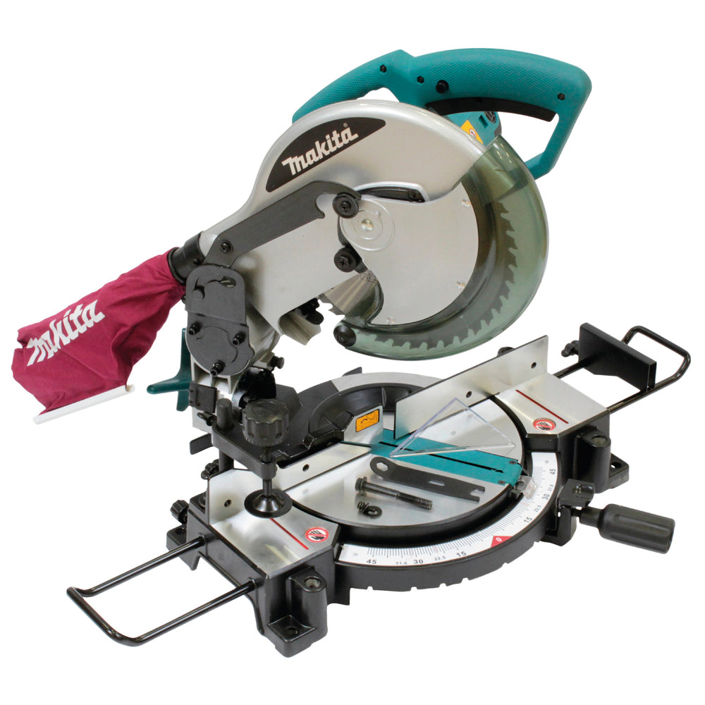 Makita MLS100N Compound Mitre Saw, 75X130 mm, blade: 255x30mm, 1500 W, 14.7 kg