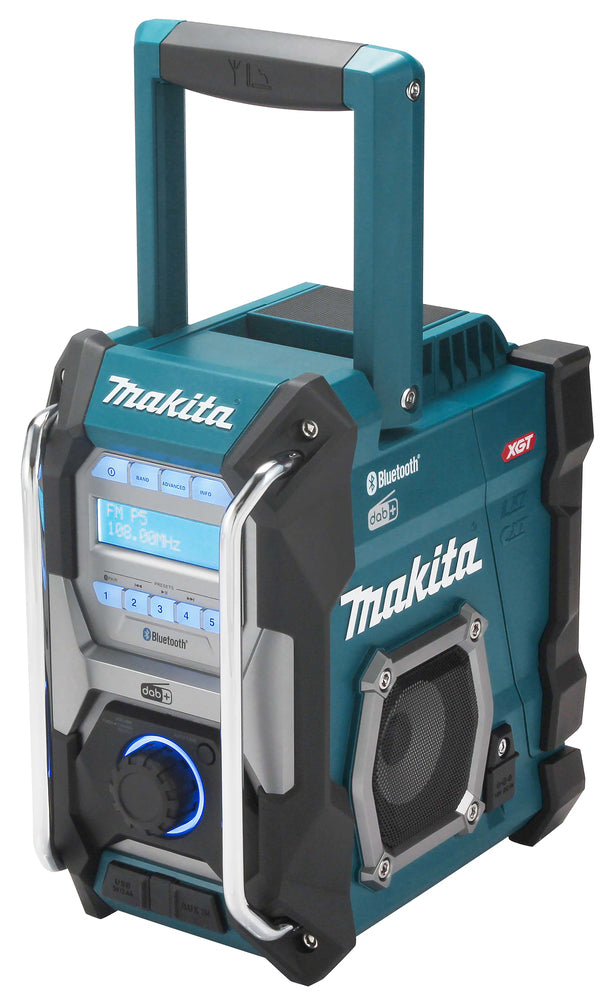 Makita MR004GZ Radio XGT CXT, LXT & AC, Bluetooth, USB and DAB/DAB+