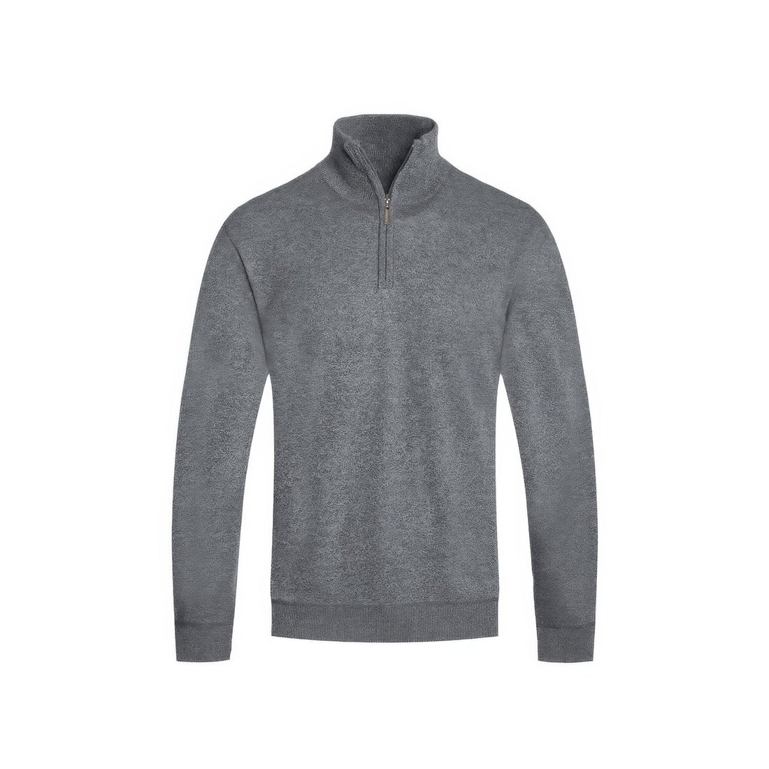 Mens Knit Quarter Zip Sweater