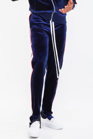 Mens Velour Track Jacket And Track Pant Set