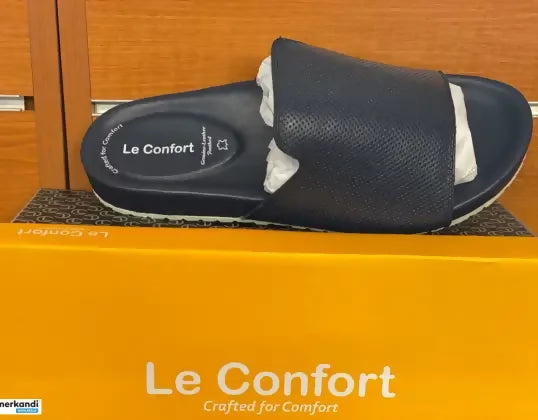 Men's leather slippers Le Confort