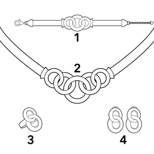 Merlyn - A set of luxury jewelry