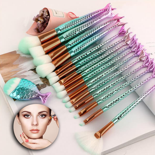 MermaidS - Make-up brushes set