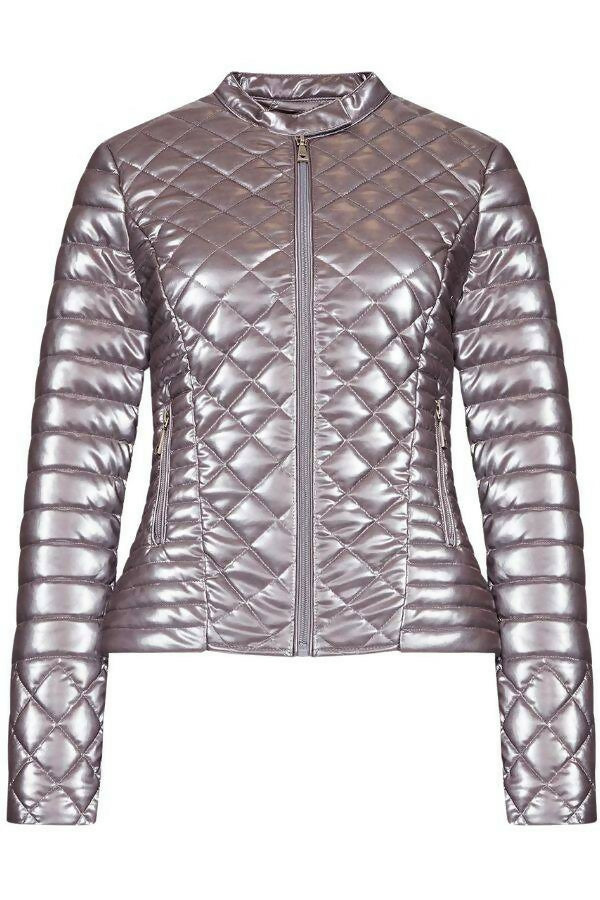 Guess Silver Womens Jacket - manteau élégant et polyvalent pour toute occasion