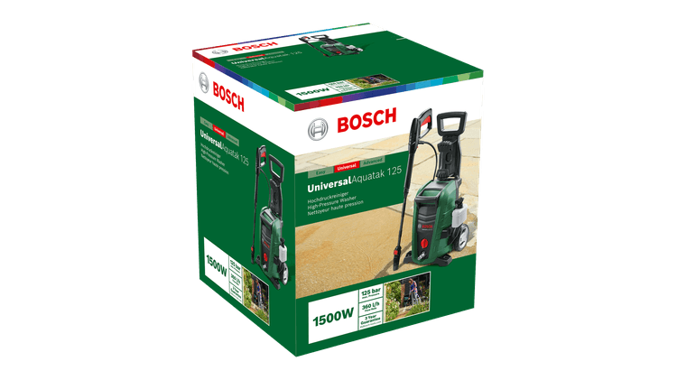 New Genuine Bosch 06008A7A00 UniversalAquatak 125 High-pressure Washer