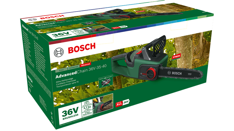 New Genuine Bosch 06008B8601 Chain 36V-35-40 Cordless Chainsaw