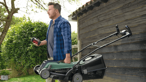 New Genuine Bosch 06008B9B01 Rotak 36-550 Cordless Lawnmower