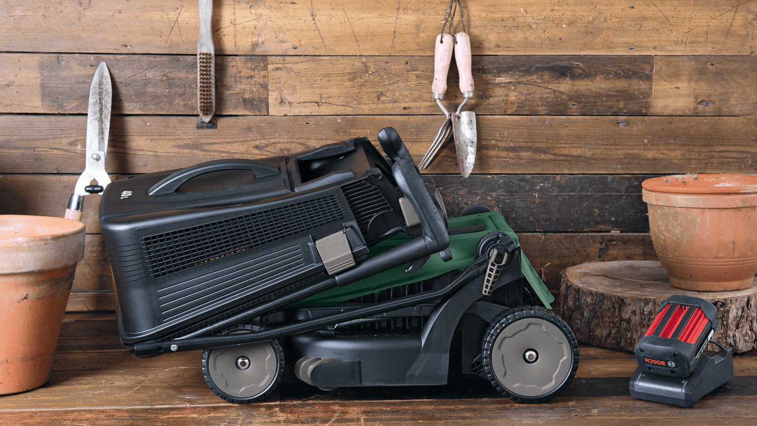 New Genuine Bosch 06008B9B01 Rotak 36-550 Cordless Lawnmower