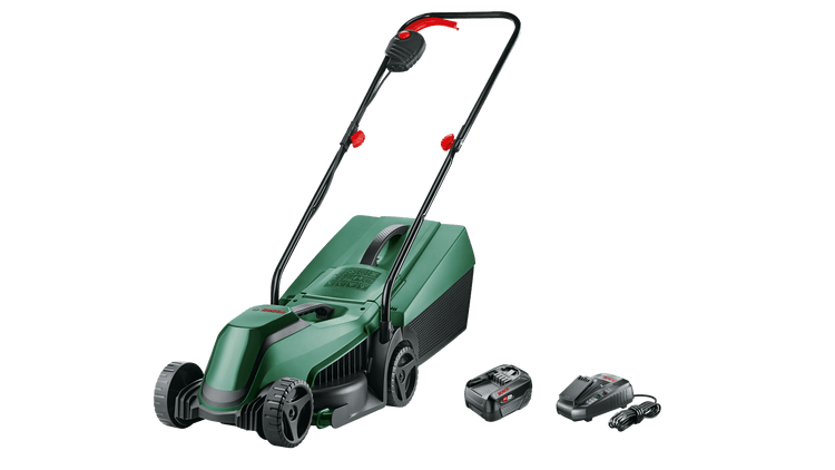 New Genuine Bosch 06008B9D02 18V Lawncare Set Cordless Lawnmower