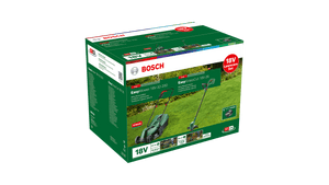 New Genuine Bosch 06008B9D02 18V Lawncare Set Cordless Lawnmower