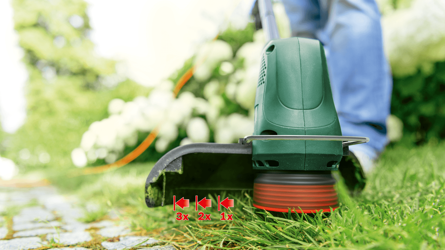 New Genuine Bosch 06008C1H01 GrassCut 23 Grass Trimmer