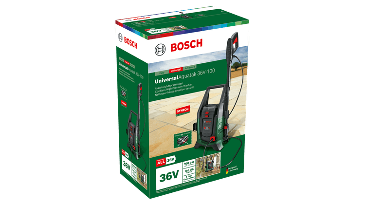 New Genuine Bosch 06008C7003 Aquatak 36V-100 Cordless High-Pressure Washer