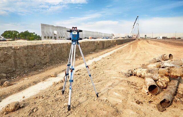 New Genuine Bosch 0601061F00 GRL 600 CHV Professional Rotation Laser