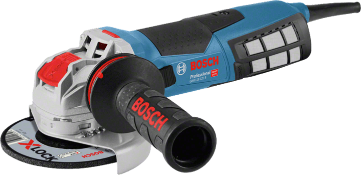 New Genuine Bosch 06017C8002 GWX 19-125 S Professional Angle Grinder with X-LOCK
