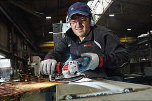 New Genuine Bosch 06017C8002 GWX 19-125 S Professional Angle Grinder with X-LOCK