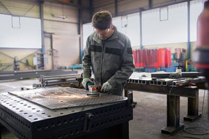 New Genuine Bosch 06017D2300 GWX 17-125 S Professional Angle Grinder with X-LOCK