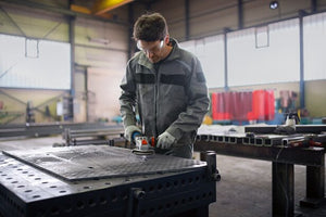 New Genuine Bosch 06017D2300 GWX 17-125 S Professional Angle Grinder with X-LOCK