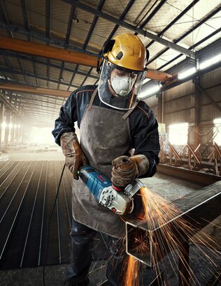 New Genuine Bosch 06018G0100 GWS 30-180 PB Professional Angle Grinder