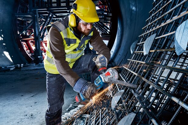 New Genuine Bosch 06019H6500 GWX 18V-15 SC Professional Cordless Angle Grinder