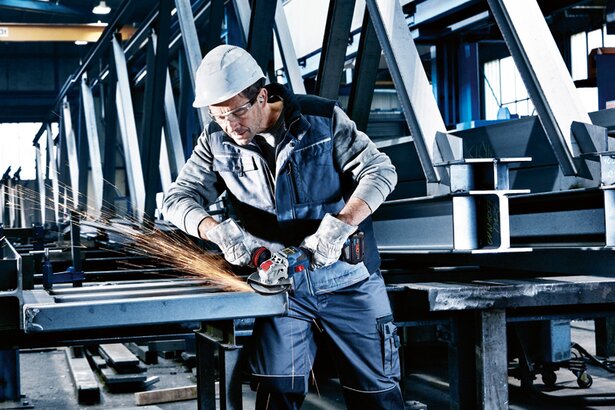 New Genuine Bosch 06019H6500 GWX 18V-15 SC Professional Cordless Angle Grinder