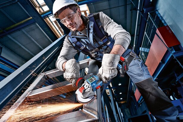 New Genuine Bosch 06019H6500 GWX 18V-15 SC Professional Cordless Angle Grinder