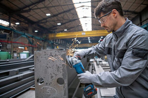 New Genuine Bosch 06019H6F00 GWX 18V-15 P Professional Cordless Angle Grinder