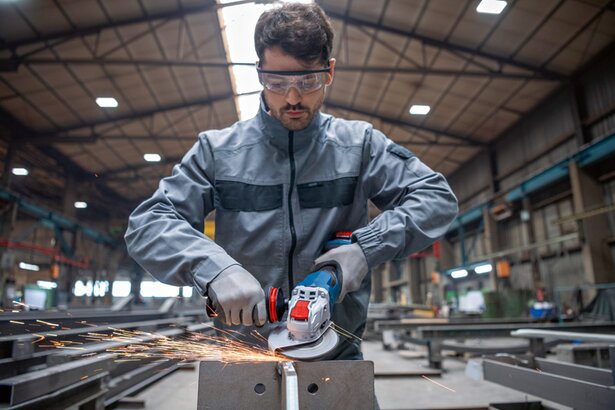 New Genuine Bosch 06019H6F00 GWX 18V-15 P Professional Cordless Angle Grinder