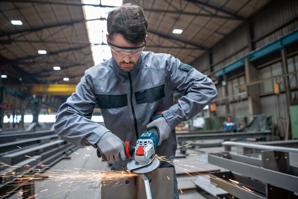 New Genuine Bosch 06019H6G00 GWX 18V-15 PSC Professional Cordless Angle Grinder