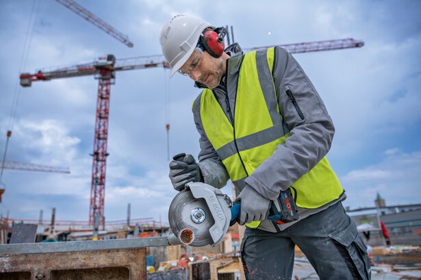 New Genuine Bosch 06019H6L01 GWS 18V-180 P Professional Cordless Angle Grinder