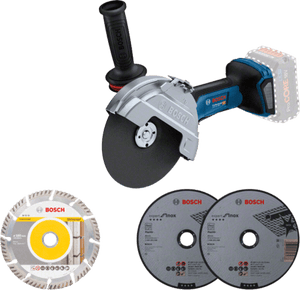 New Genuine Bosch 06019H6L01 GWS 18V-180 P Professional Cordless Angle Grinder