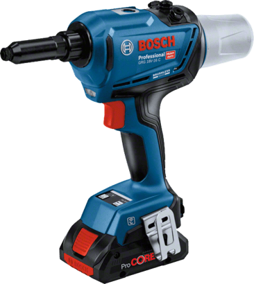 New Genuine Bosch 06019K5000 GRG 18V-16 C Professional Cordless Rivet Gun