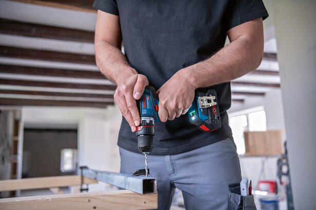 New Genuine Bosch 06019K6202 GSR 18V-90 FC Professional Cordless Drill/Driver