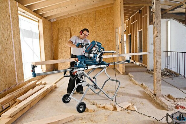 New Genuine Bosch 0601B12100 GTA 2500 W Professional Saw Stand