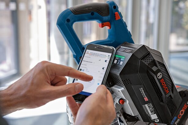 New Genuine Bosch 0601B47000 GCM 18V-216 DC Professional Cordless Mitre Saw