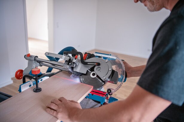 New Genuine Bosch 0601B51000 GCM 18V-216 D Professional Cordless Mitre Saw