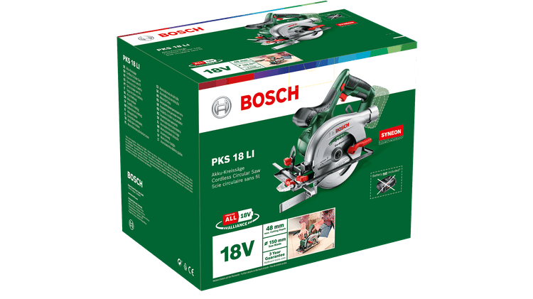 New Genuine Bosch 06033B1300 PKS 18 LI Cordless Circular Saw