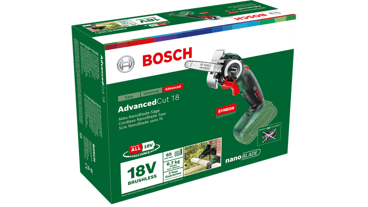 New Genuine Bosch 06033D5100 Cut 18 Cordless NanoBlade Saw