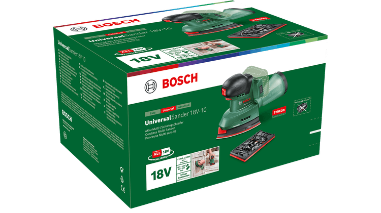 New Genuine Bosch 06033E3100 Sander 18V-10 Cordless Multi-Sander