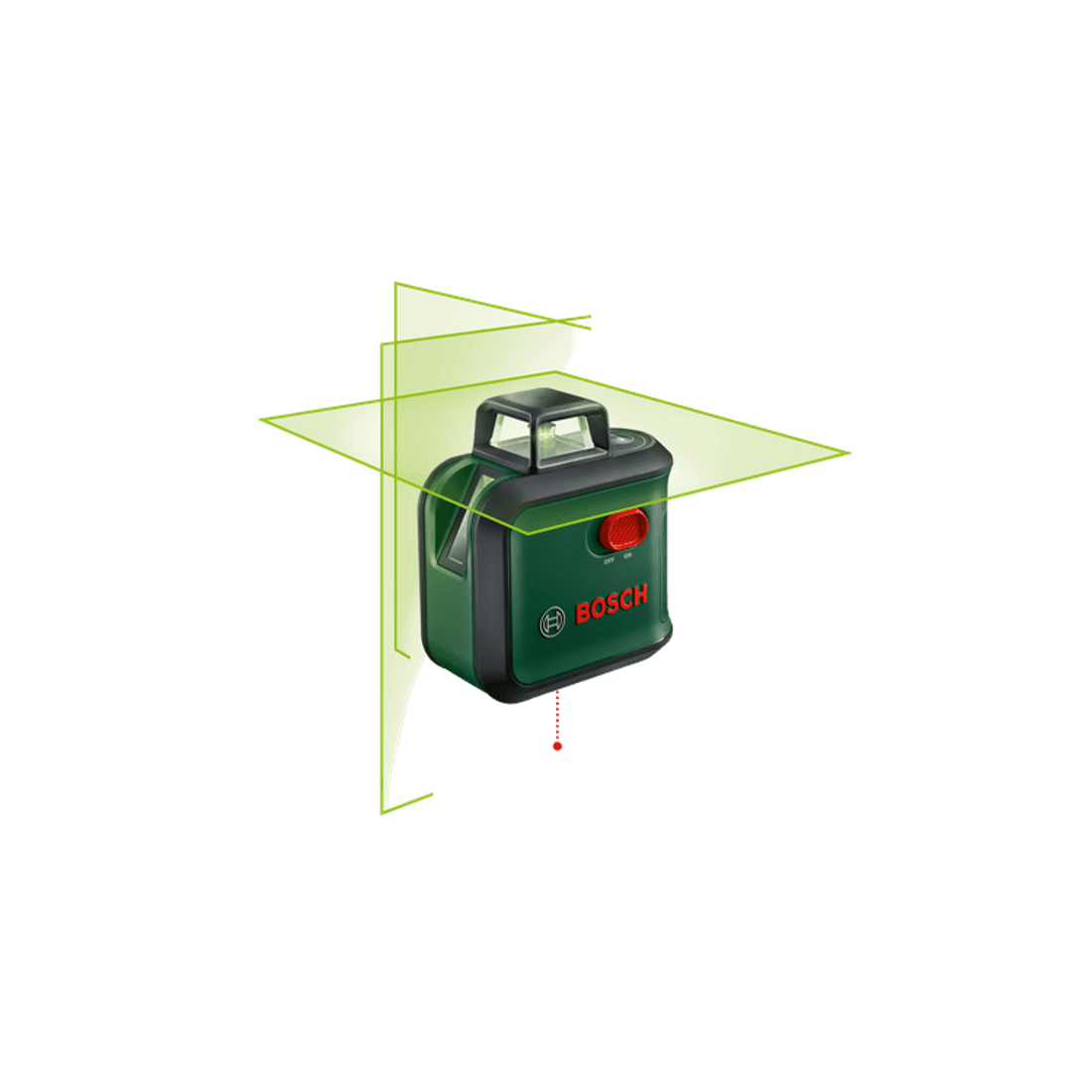 New Genuine Bosch 0603663B06 Level 360 Cross Line Laser