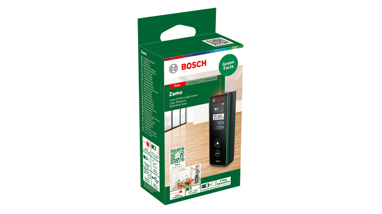 New Genuine Bosch 0603672900 Zamo Digital Laser Measure