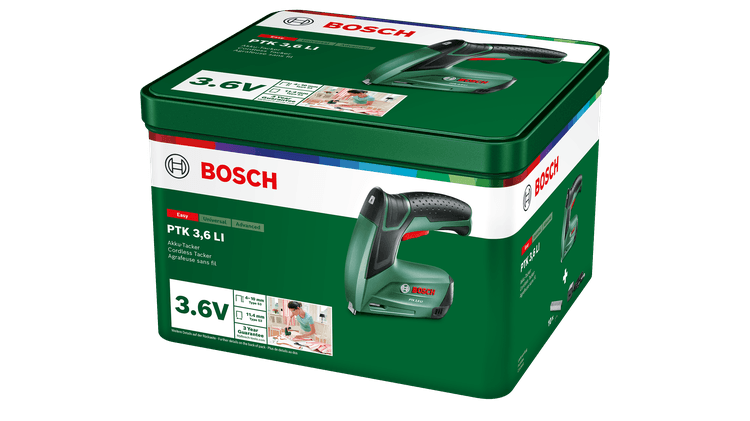 New Genuine Bosch 0603968220 PTK 3,6 LI Cordless Tacker