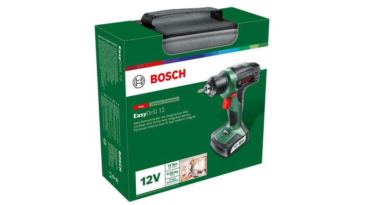 New Genuine Bosch 06039B3001 Drill 12 Cordless Drill/Driver