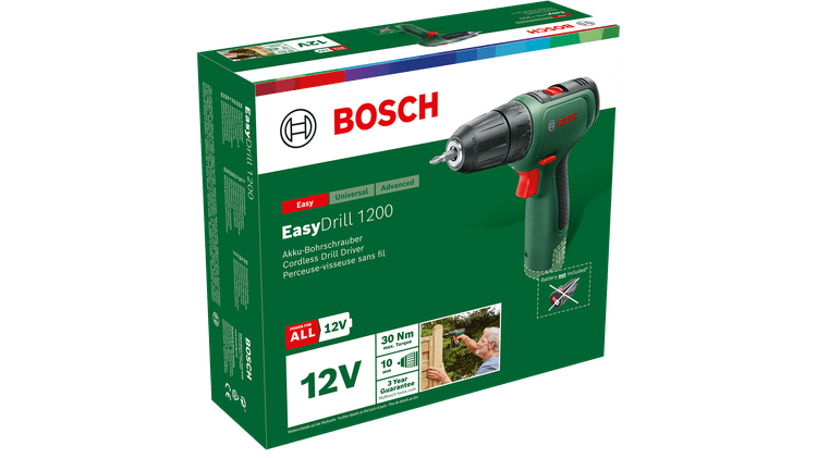 New Genuine Bosch 06039D3005 Drill 1200 Cordless Drill/Driver