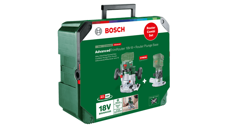 New Genuine Bosch 06039D5002 Router Combi Set Cordless Router