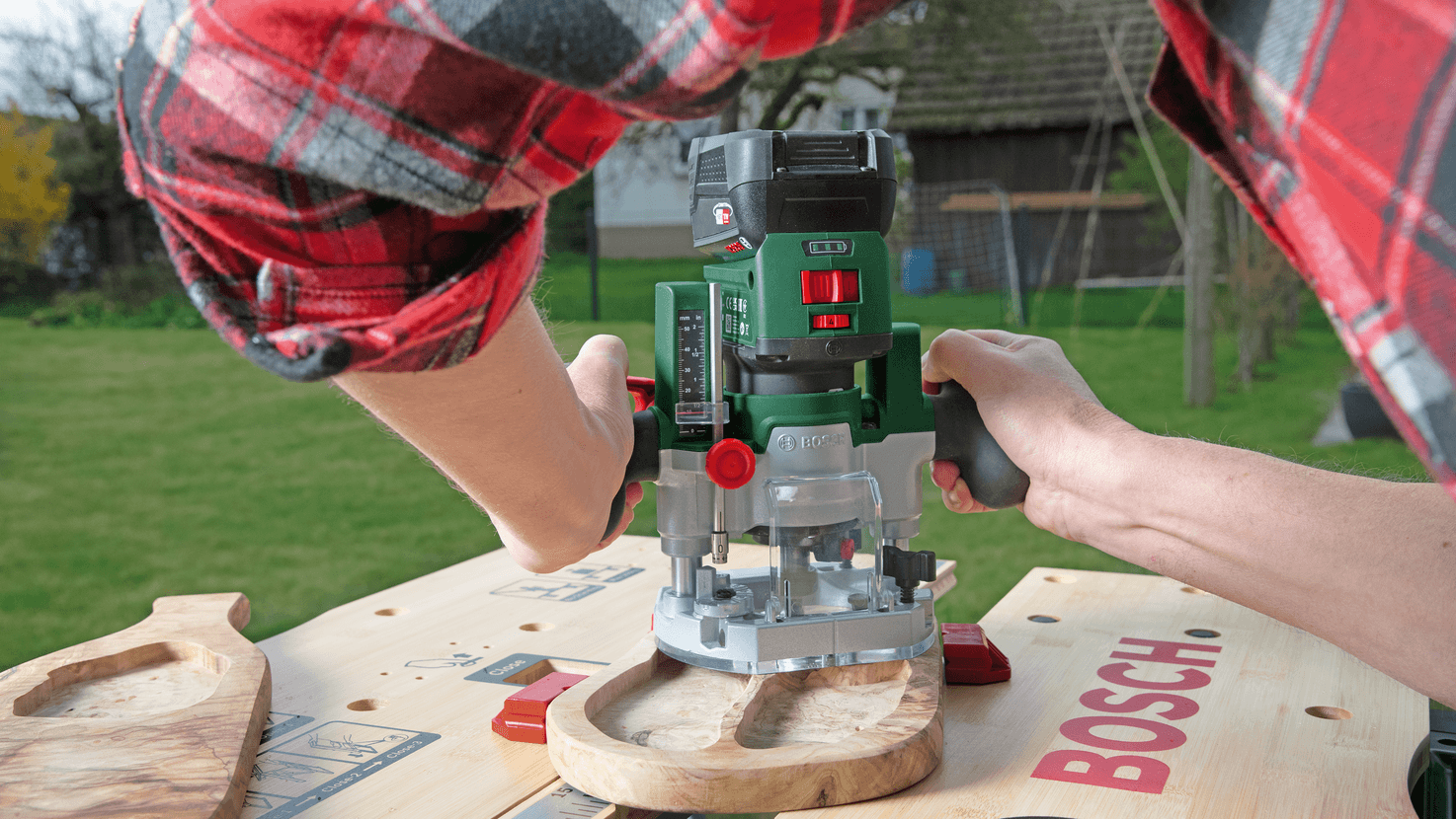 New Genuine Bosch 06039D5002 Router Combi Set Cordless Router