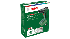 New Genuine Bosch 06039D7100 Impact 18V-60 Cordless Impact Drill