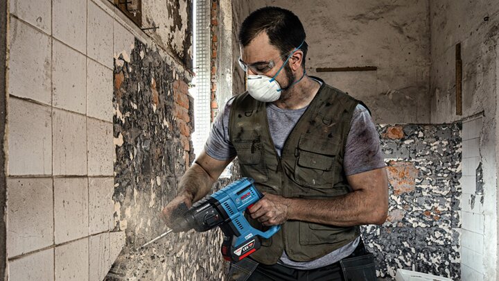 New Genuine Bosch 0611911100 GBH 18V-21 Professional Cordless Rotary Hammer