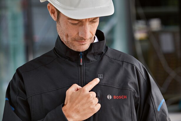 New Genuine Bosch 06188000DZ GHJ 12+18V XA L Professional Heated Jacket