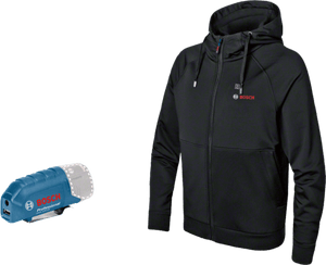 New Genuine Bosch 06188000EP GHH 12+18V XA S Professional Heated Hoodie