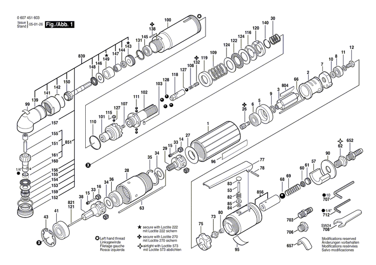 New Genuine Bosch 1280905004 groove ball bearing